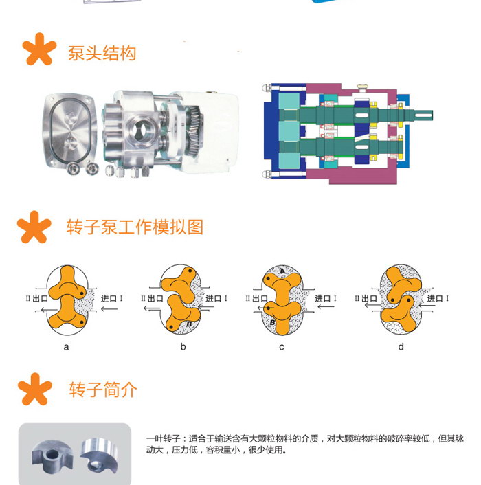 凸輪轉(zhuǎn)子泵(圖2)